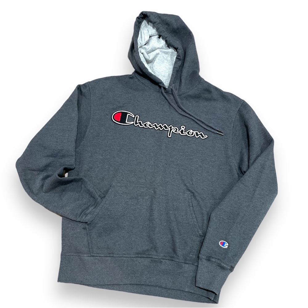 Champion Hoodie - Charcoal Grey